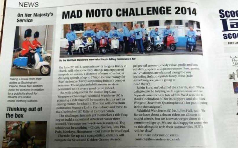 Mad Moto Magazine Feature